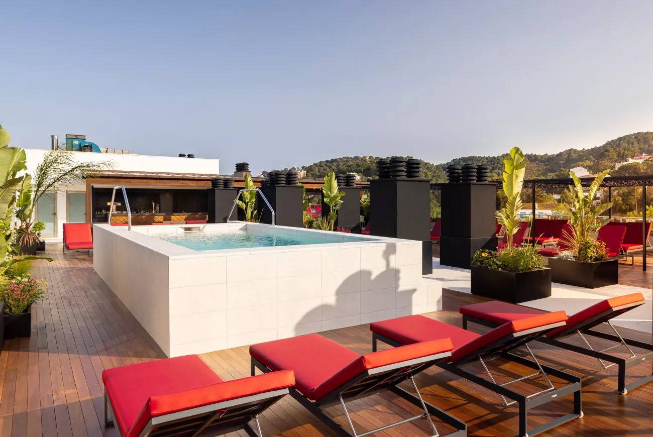 New Rooftop Pool Bar